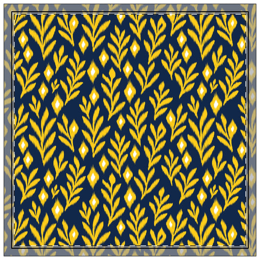 Napkins | Yellow & Blue | Laurel