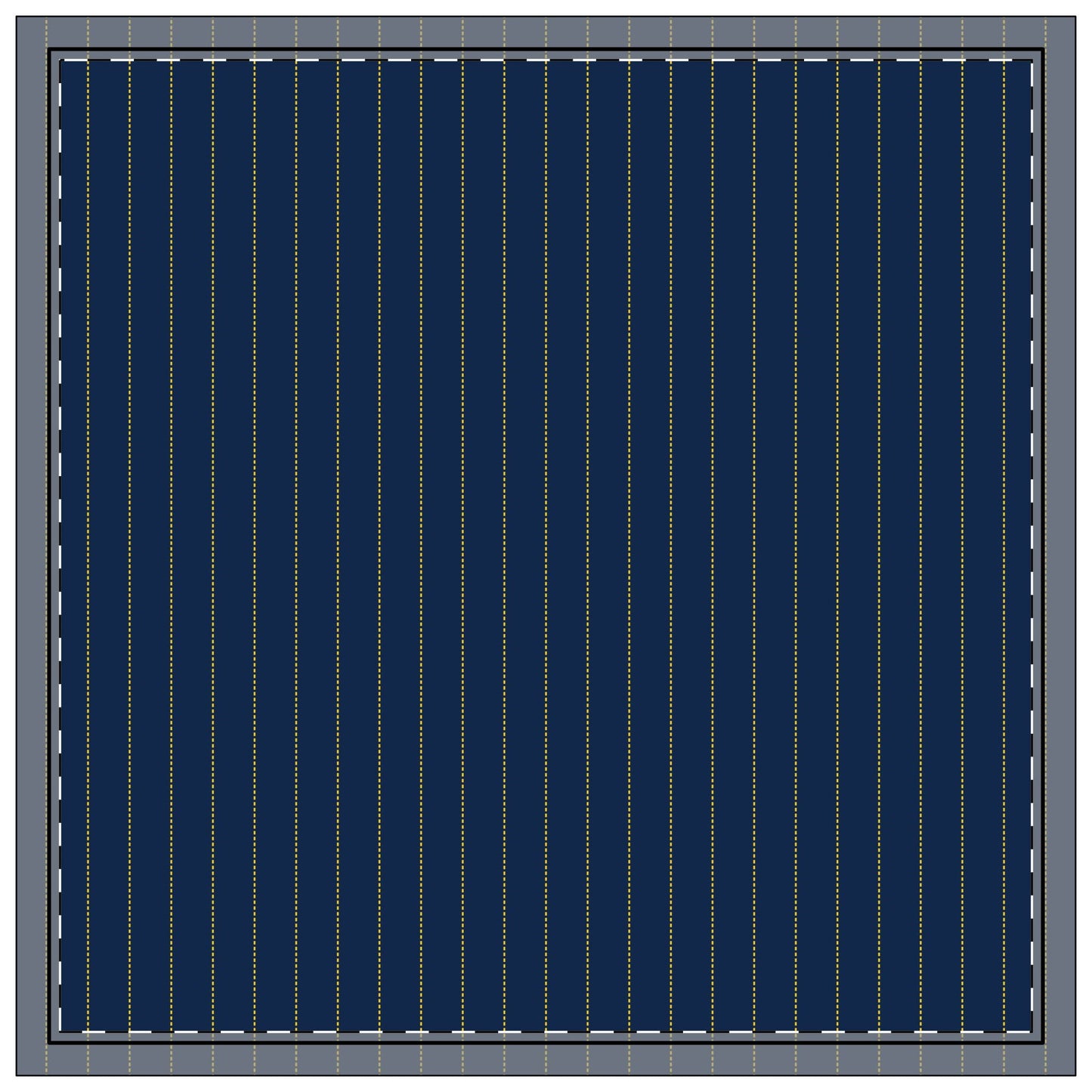Napkins | Yellow & Blue | Pinstripe