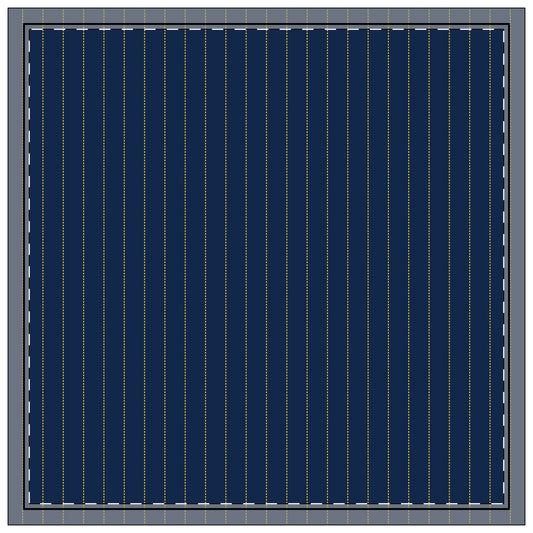 Napkins | Yellow & Blue | Pinstripe