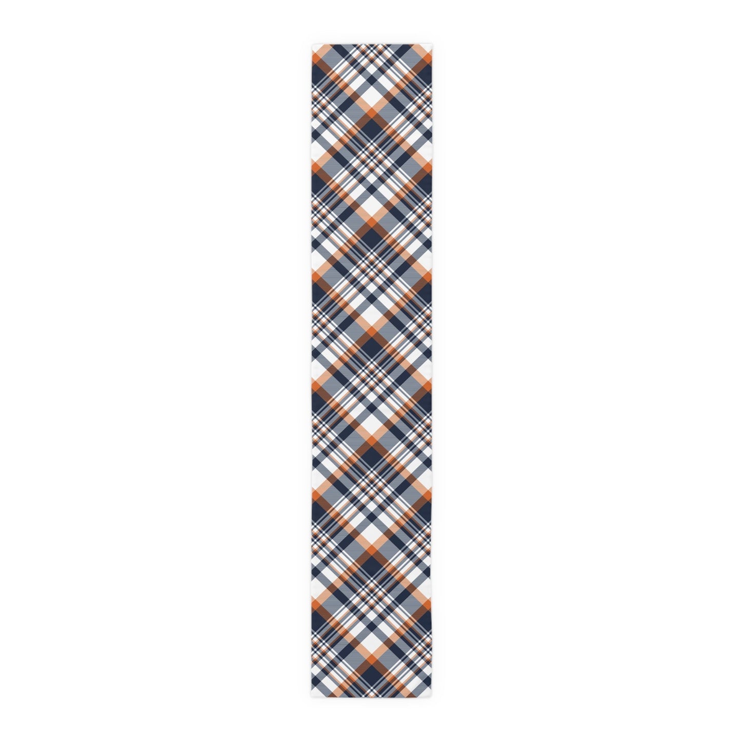 Table Runner | Orange & Blue | Tartan