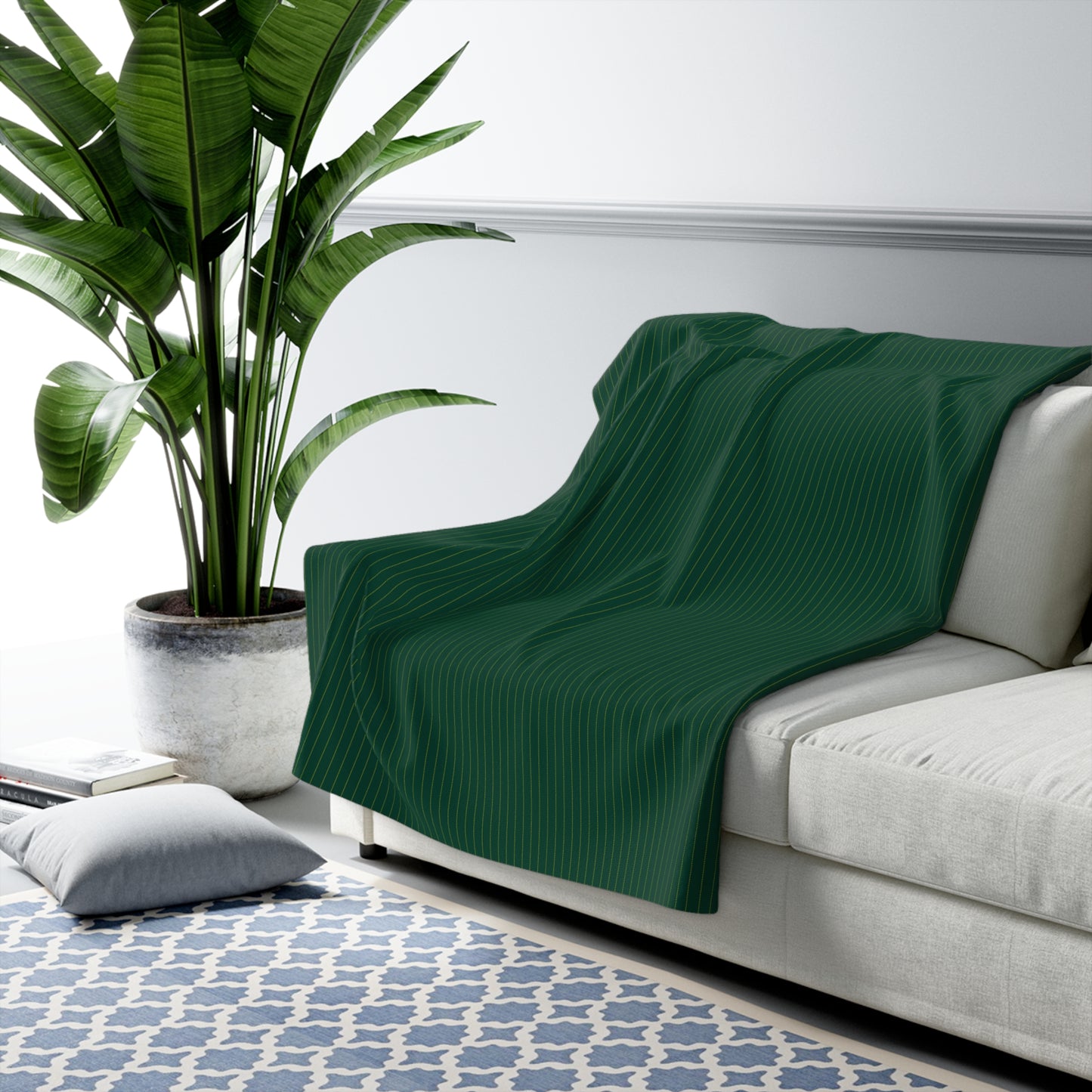 Sherpa Blanket | Eugene, Oregon | Pinstripe