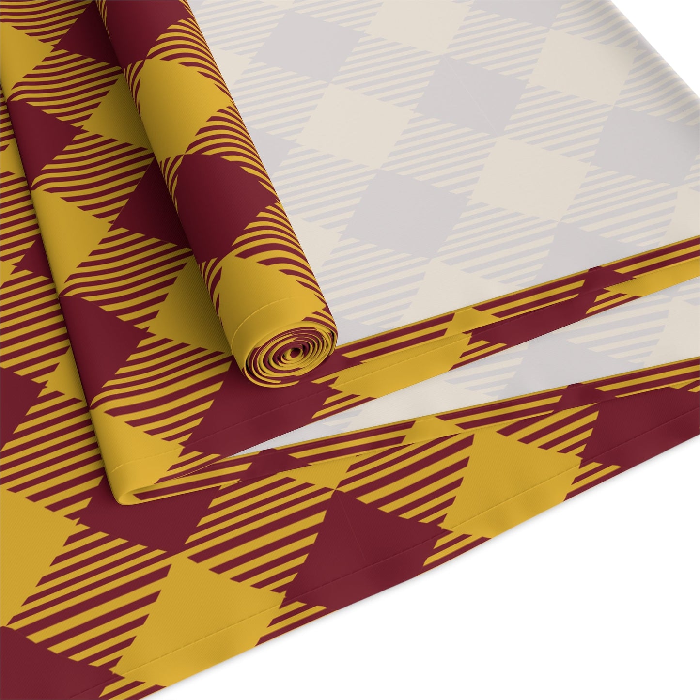 Table Runner | Red & Yellow | Gingham