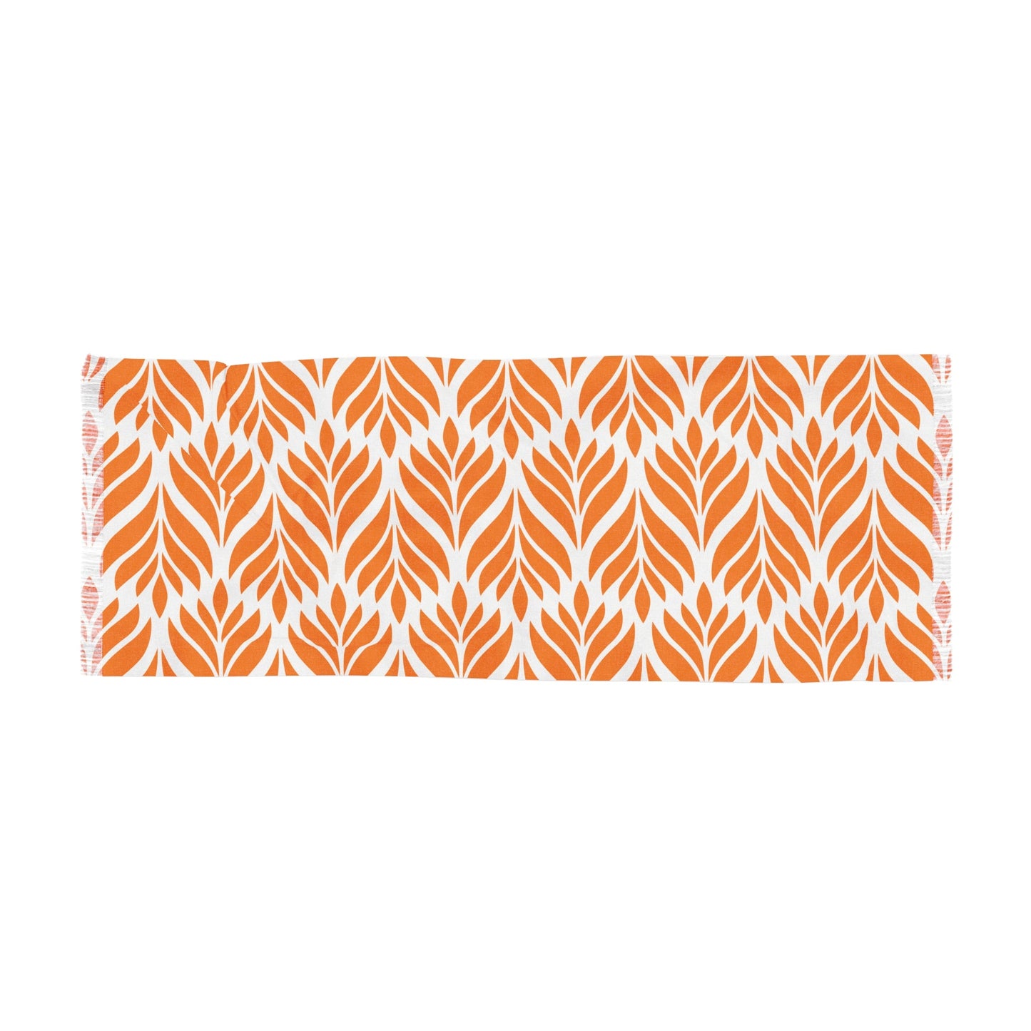 Scarf | Orange & White | Palm