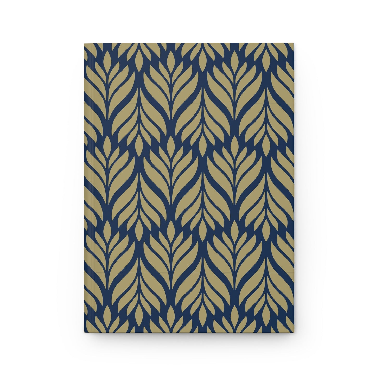 Hardcover Journal | Blue & Gold | Palm