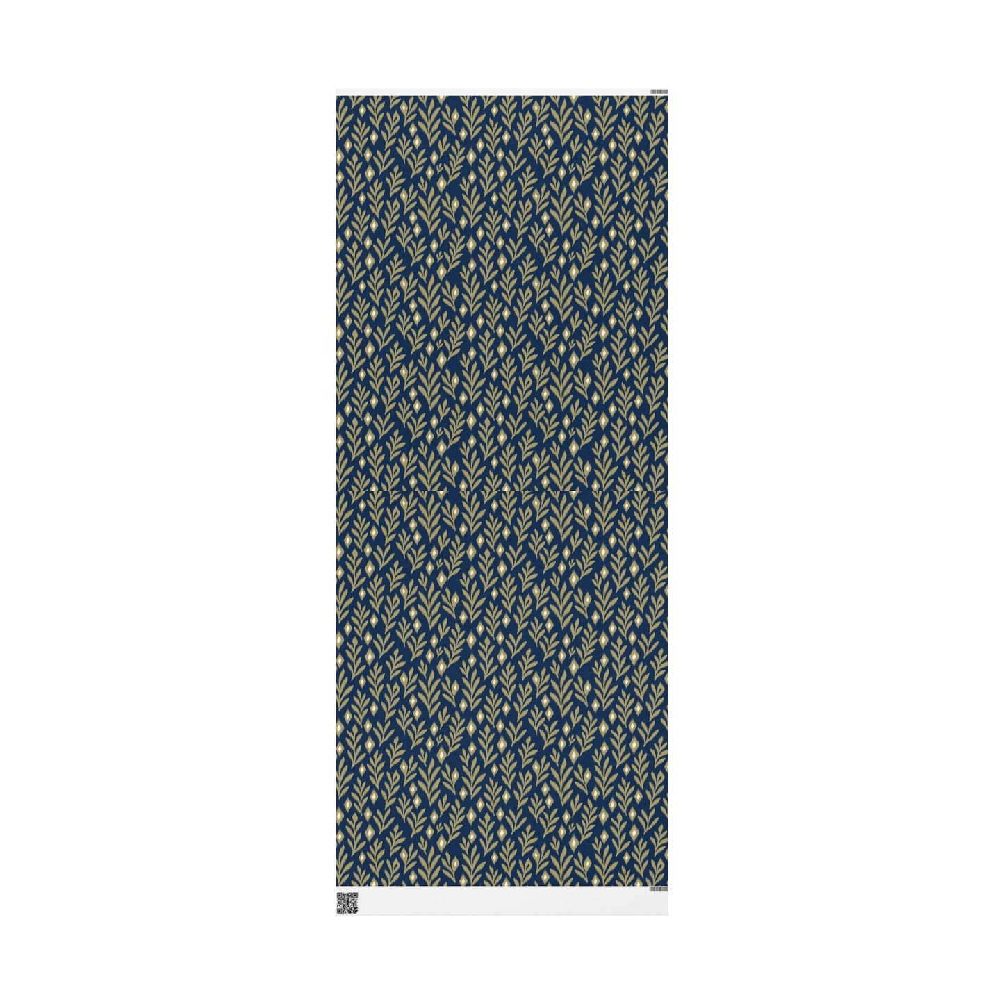 Gift Wrap | Blue & Gold | Laurel
