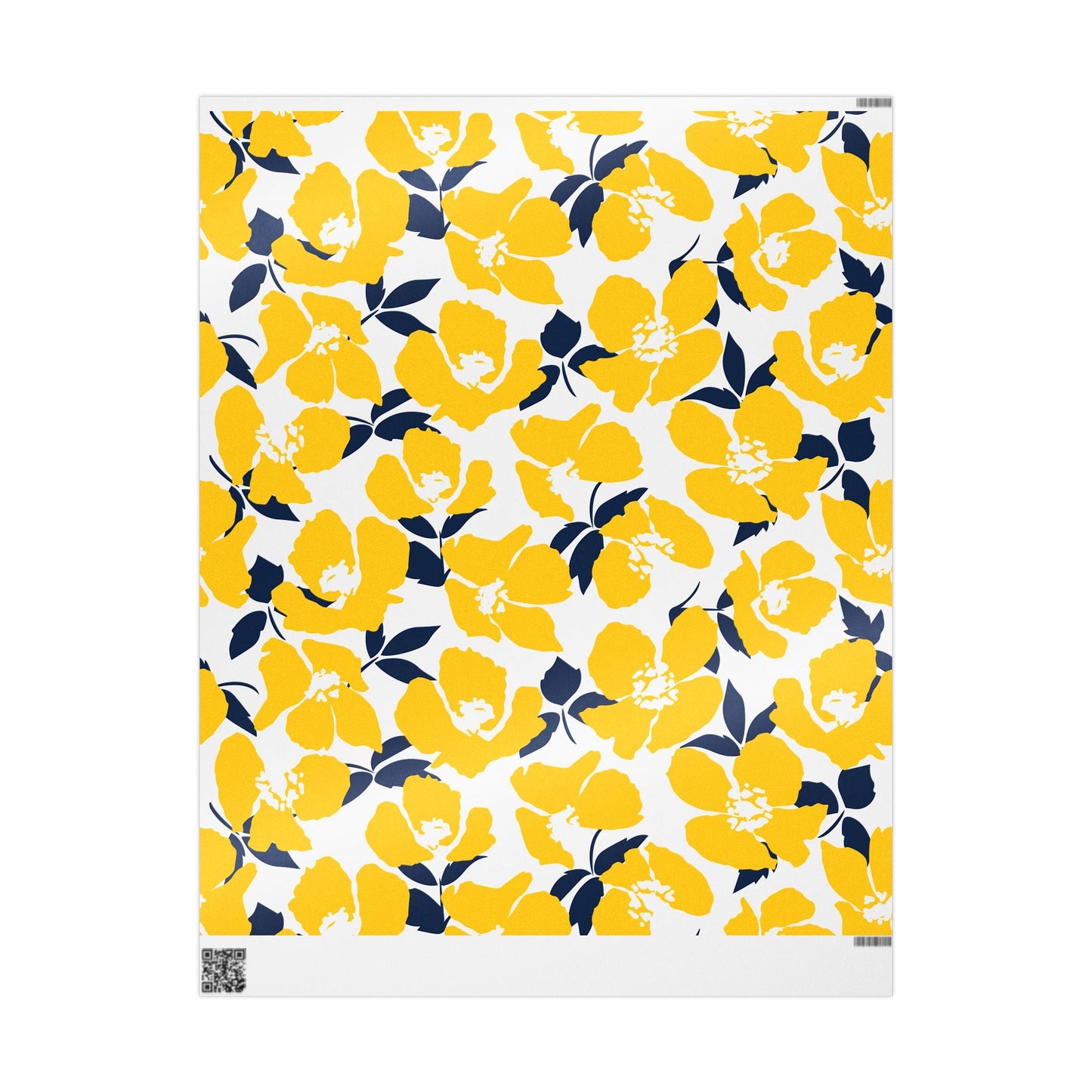 Gift Wrap | Yellow & Blue | Poppy