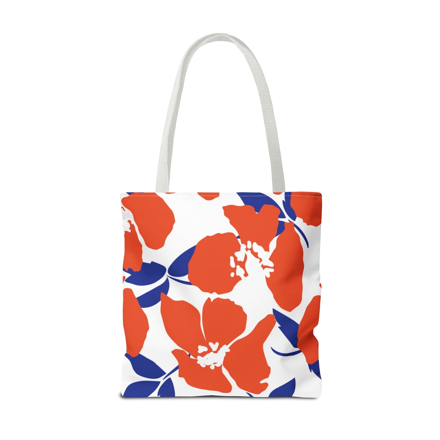 Tote Bag | Bright Blue & Orange | Poppy