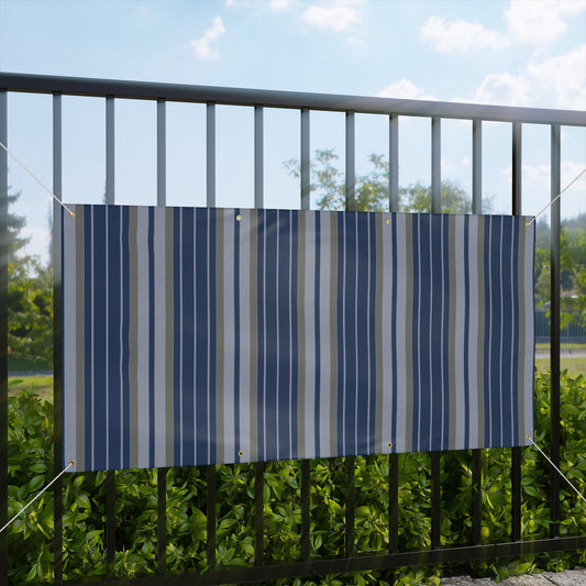 Banner | Gold & Blue | Stripe
