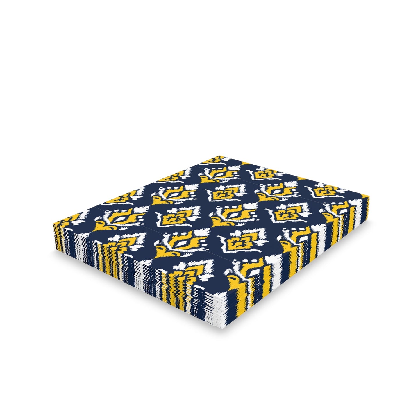 Notecards | Yellow & Blue | Ikat