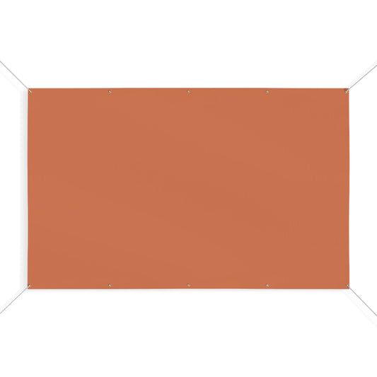 Banner | Dark Orange & White | Light