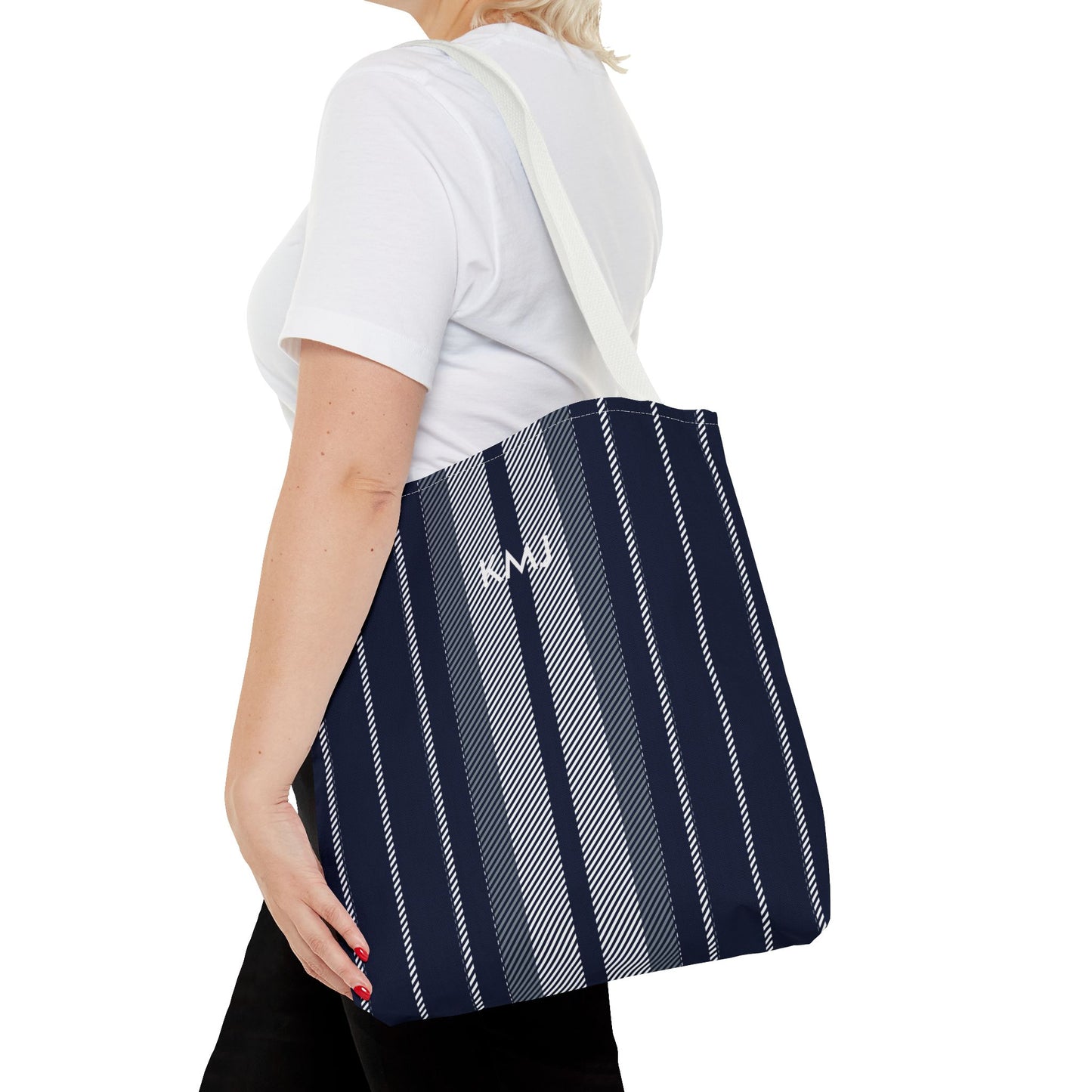 Totes - Personalized | Navy & White | Stripe