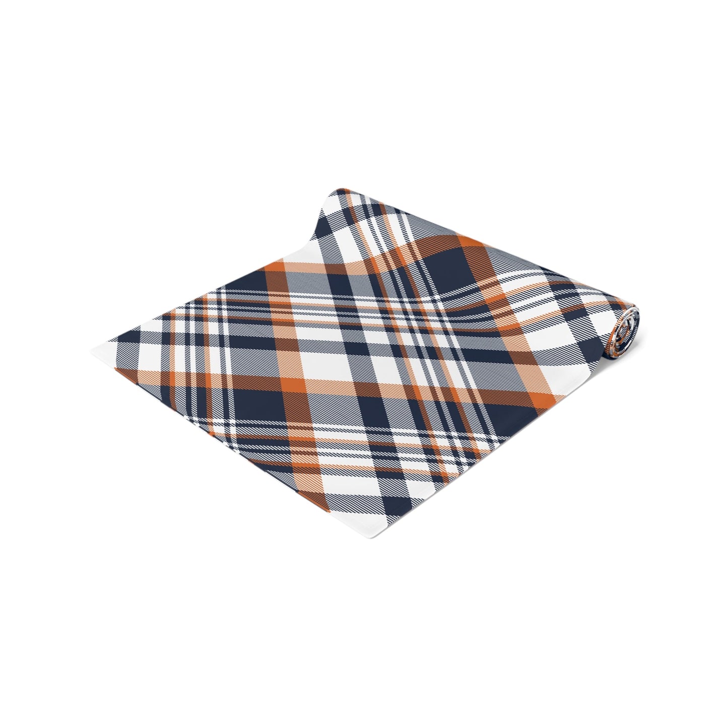 Table Runner | Orange & Blue | Tartan