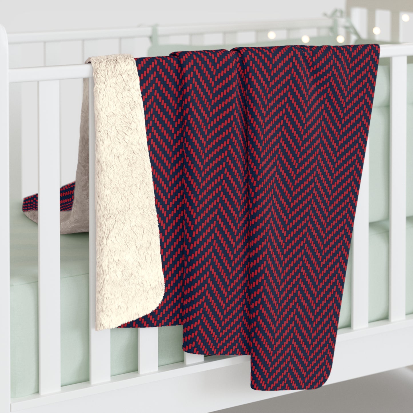 Sherpa Blanket | Oxford, Mississippi | Herringbone