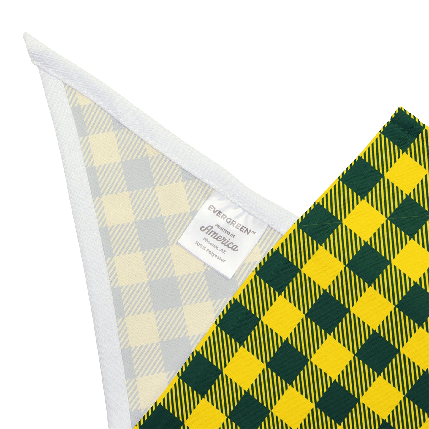 Pet Bandana | Eugene, Oregon | Gingham