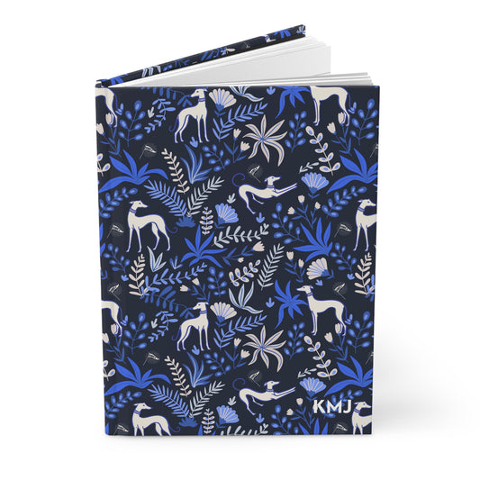Monogram Journal | Greyhounds | Blue Fern