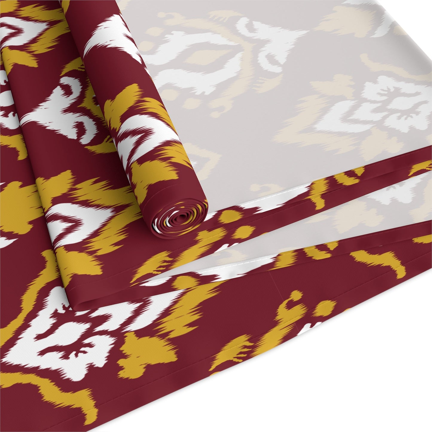 Table Runner | Red & Yellow | Ikat