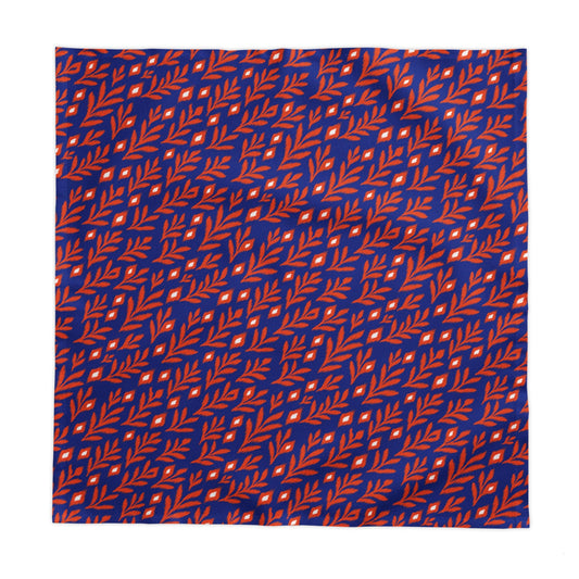 Tablecloth | Bright Blue & Orange | Laurel