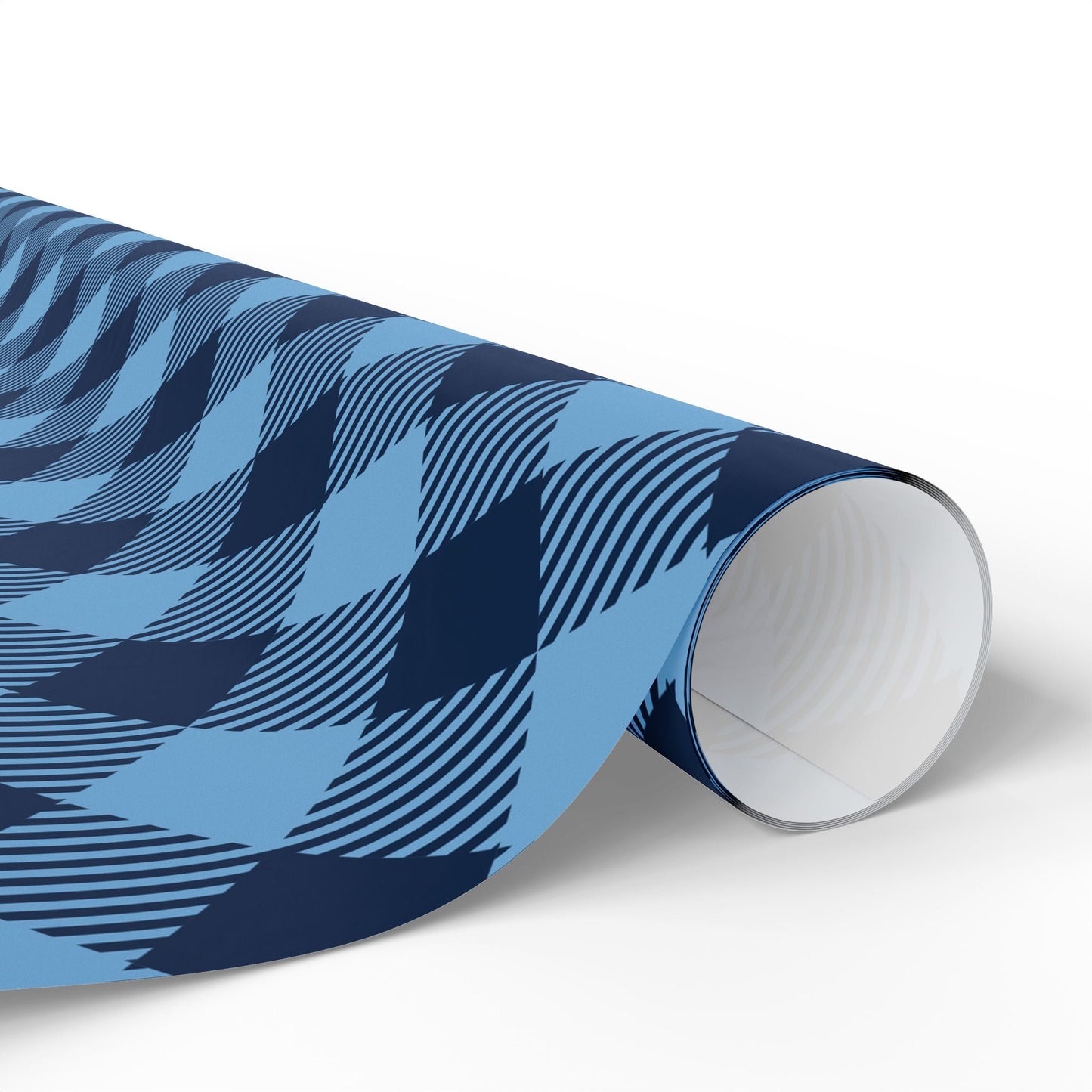 Gift Wrap | Light Blue & White | Gingham