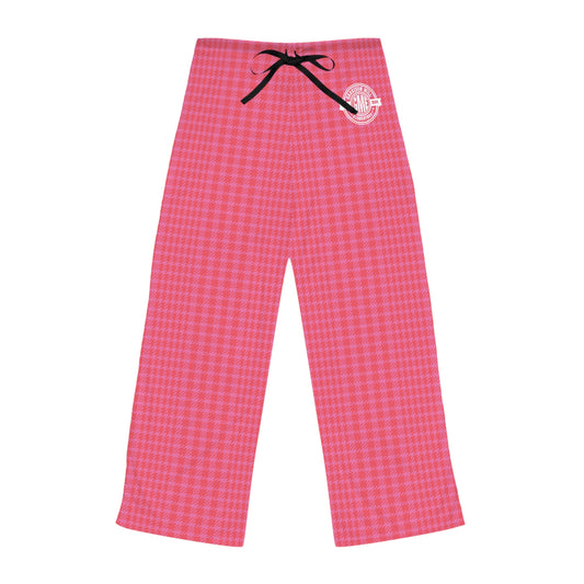 Adult PJ Pants | Greyhounds | Pink Tartan