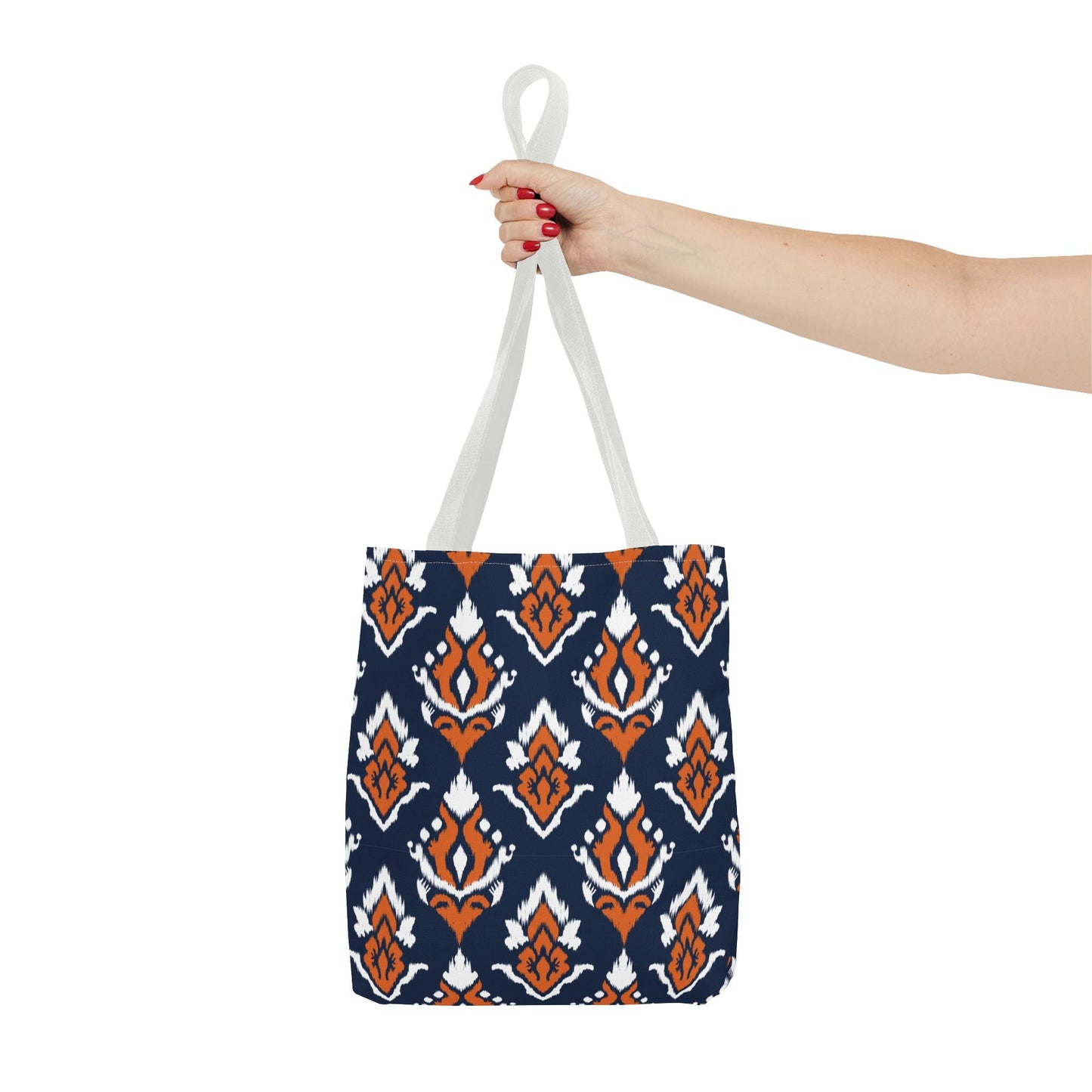 Totes | Orange & Blue | Ikat