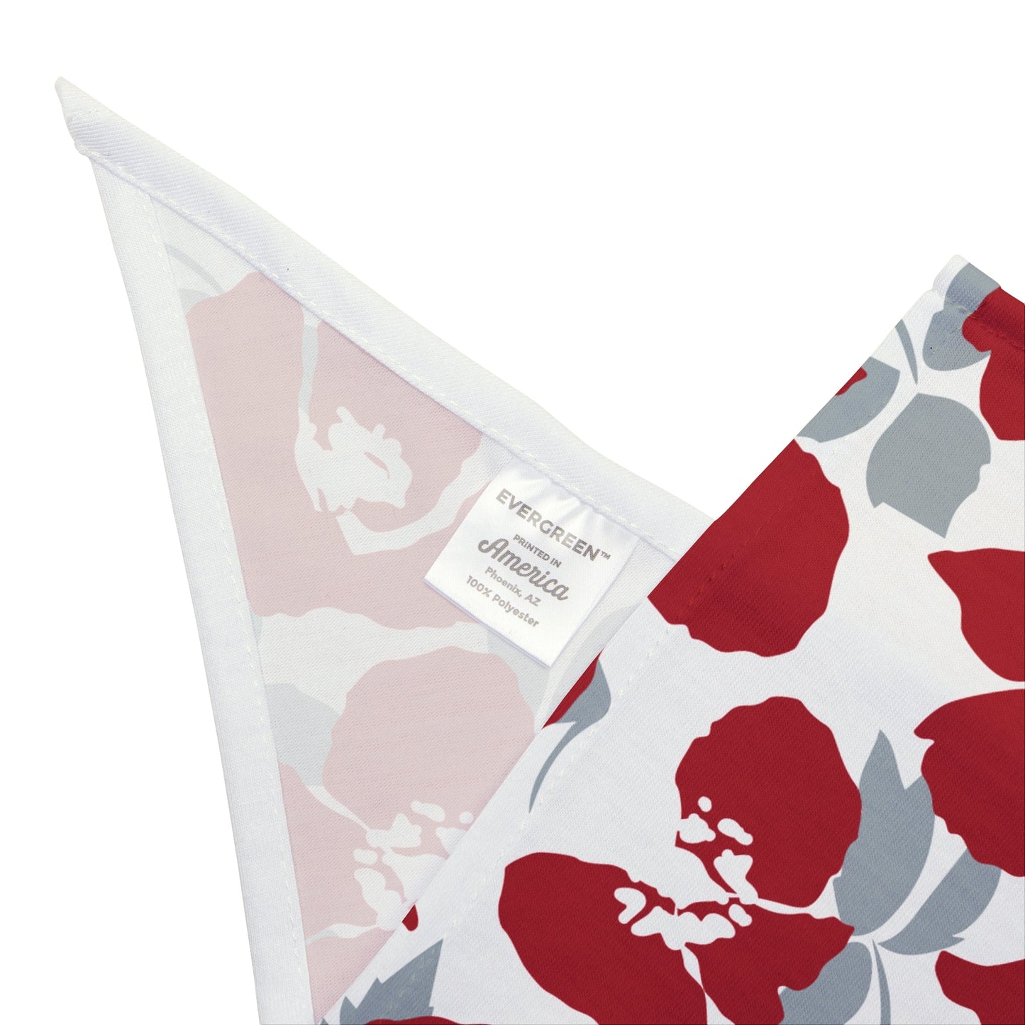 Pet Bandana | Red & Gray | Poppy