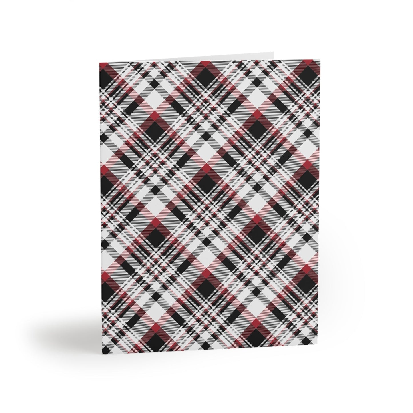 Notecards Set | Red & Black | Tartan
