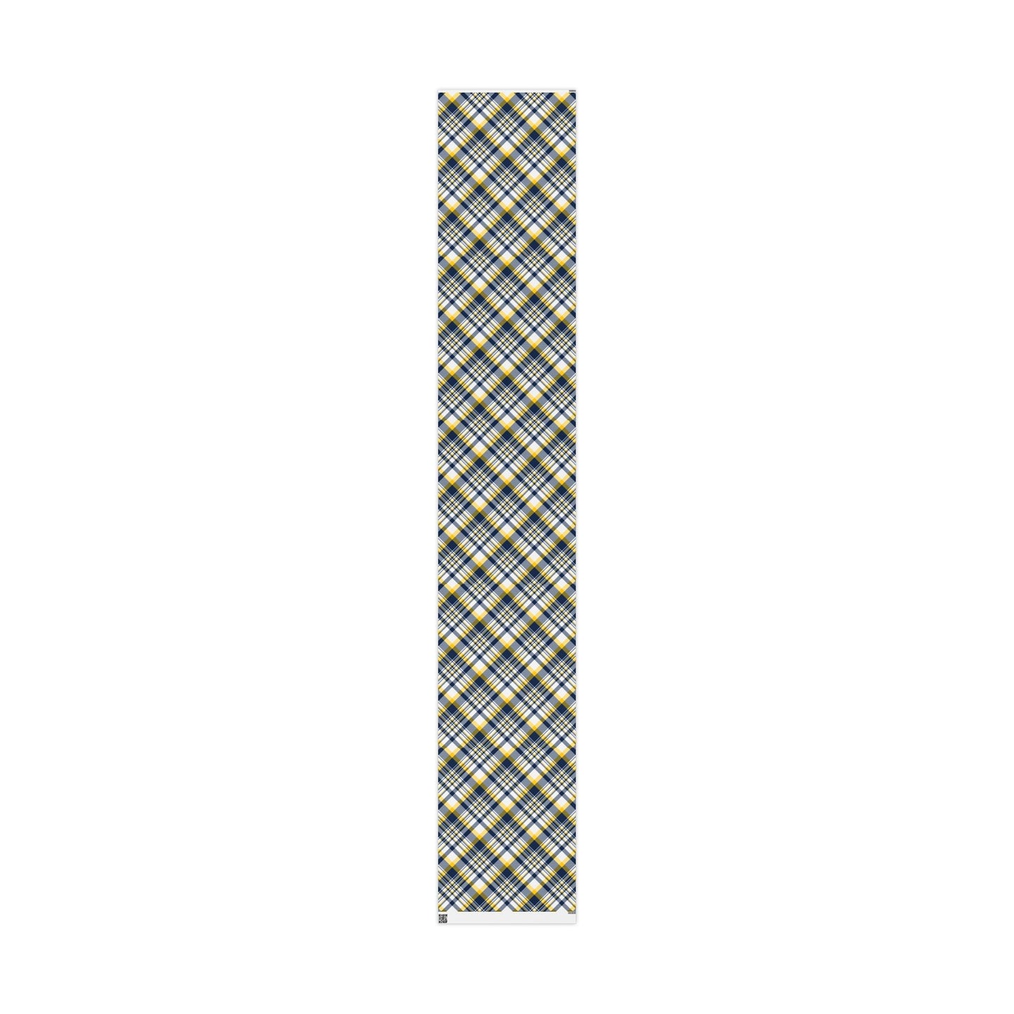 Gift Wrap | Yellow & Blue | Tartan