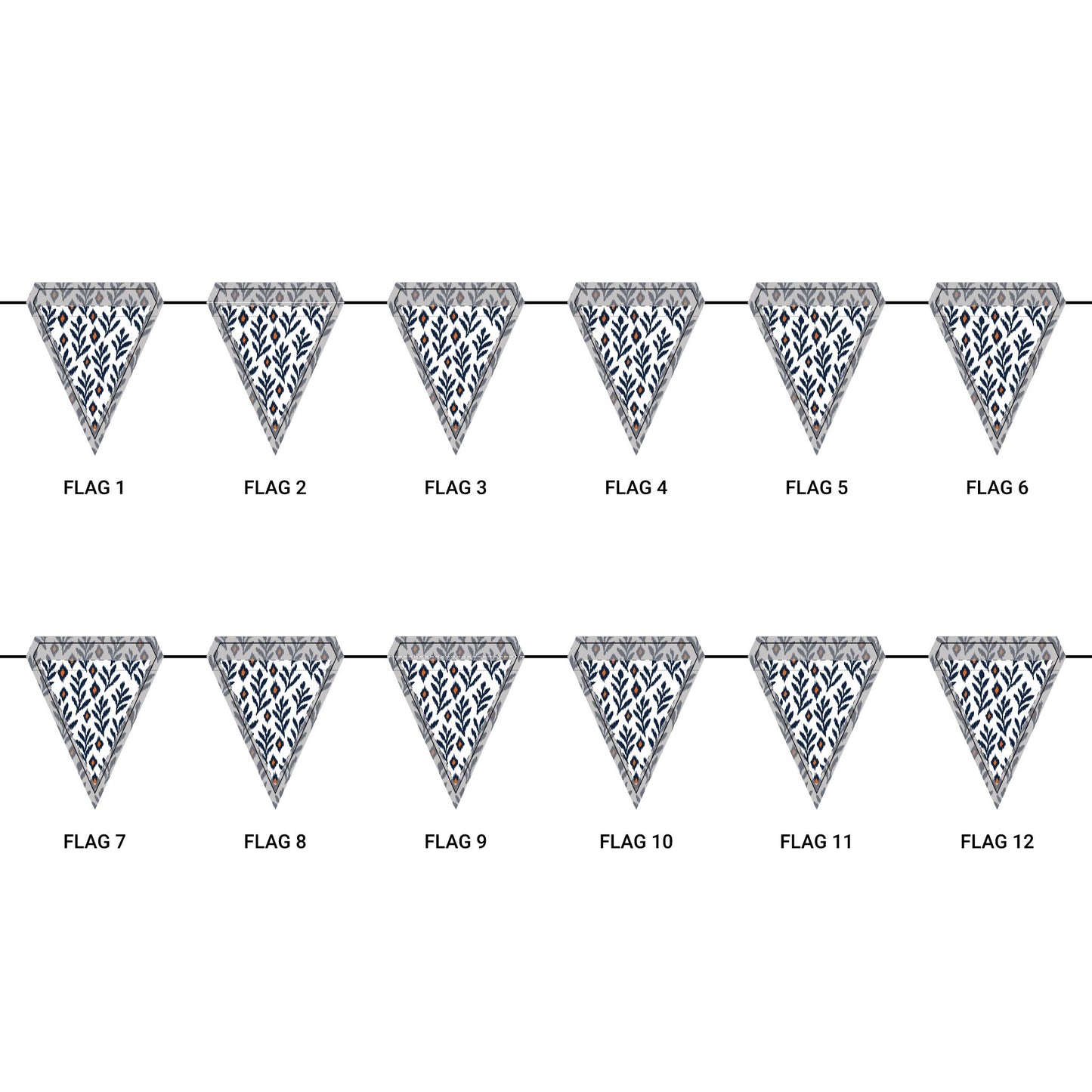 Flag Garland | Auburn, Alabama | Laurel