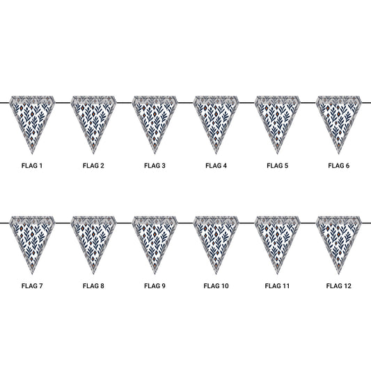 Flag Garland | Auburn, Alabama | Laurel