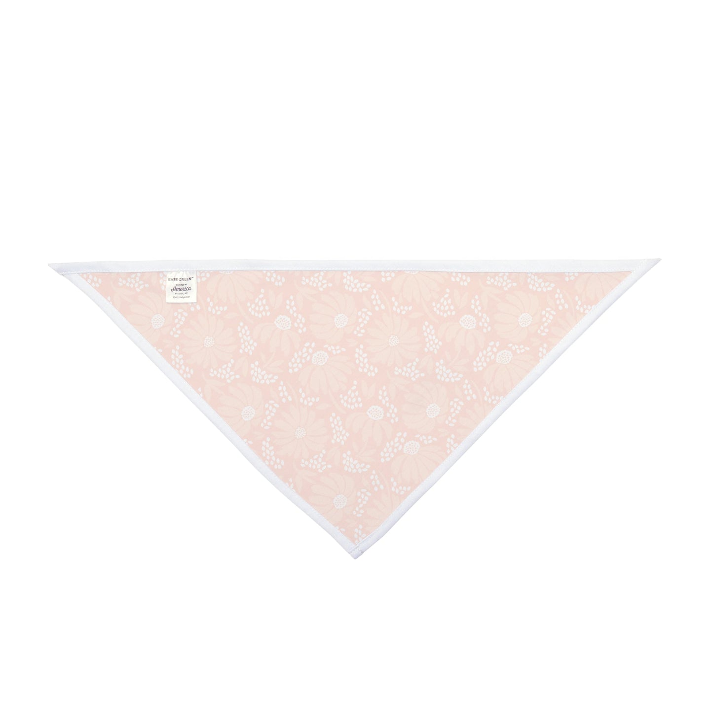 Pet Bandana | Orange & White | Bellis