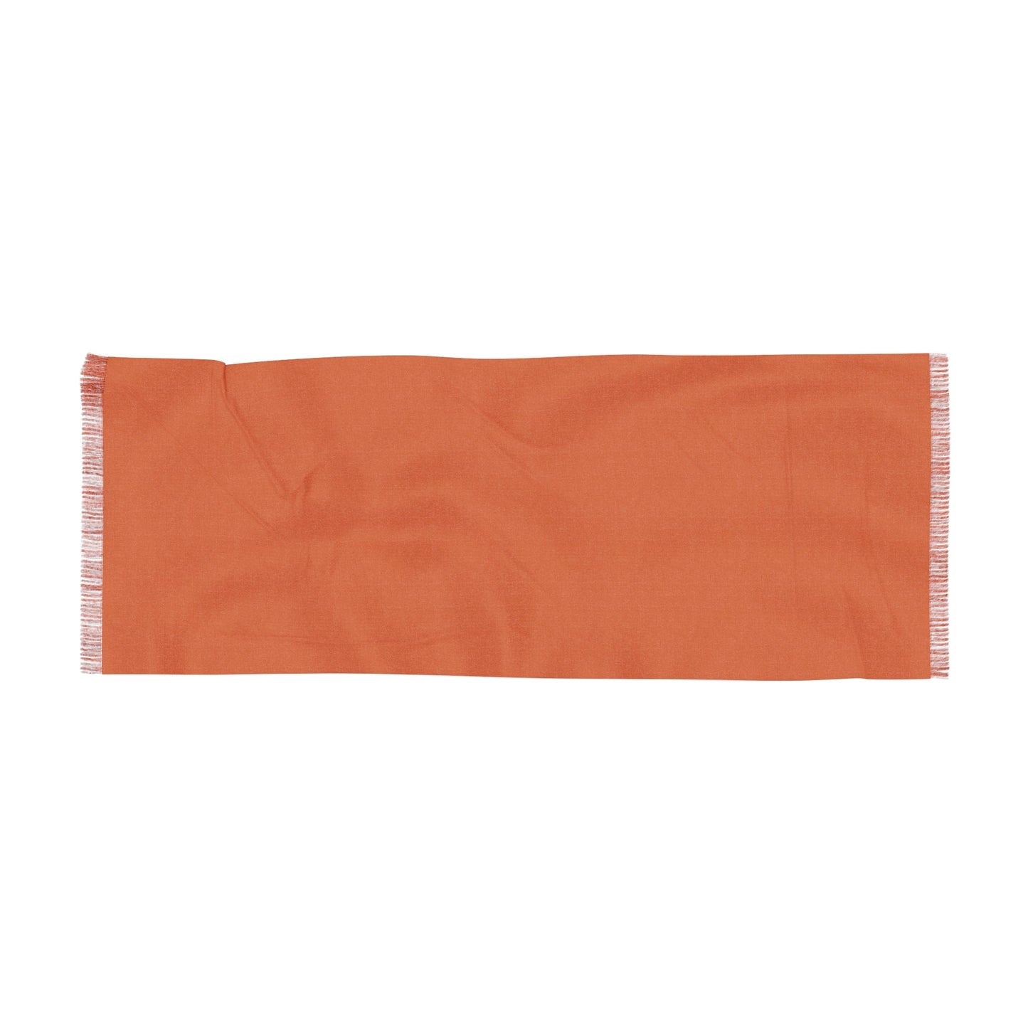 Scarf | Dark Orange & White | Light