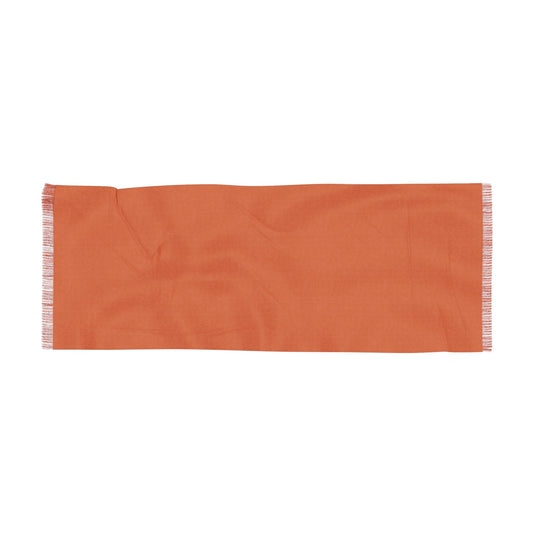 Scarf | Dark Orange & White | Light