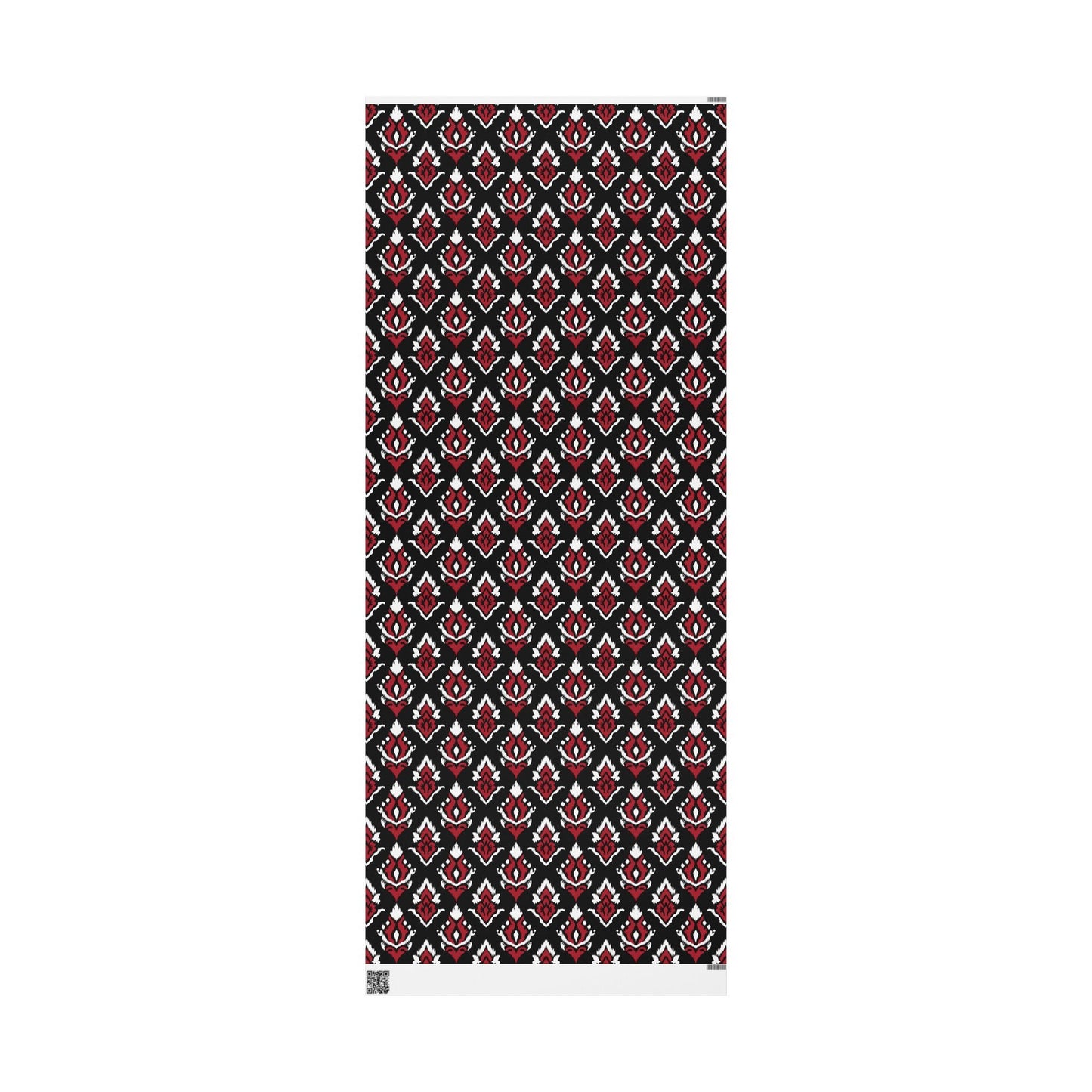 Gift Wrap | Red & Black | Ikat