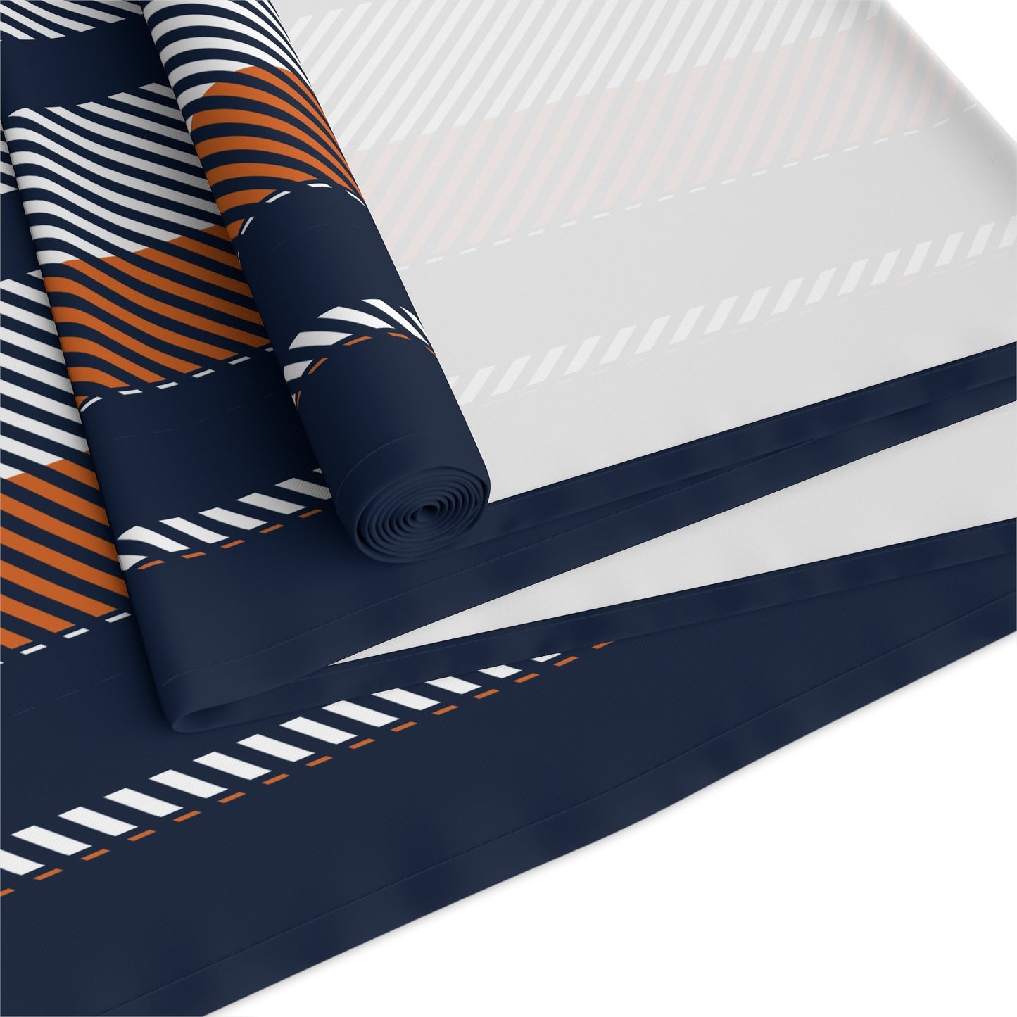 Table Runner | Orange & Blue | Stripe
