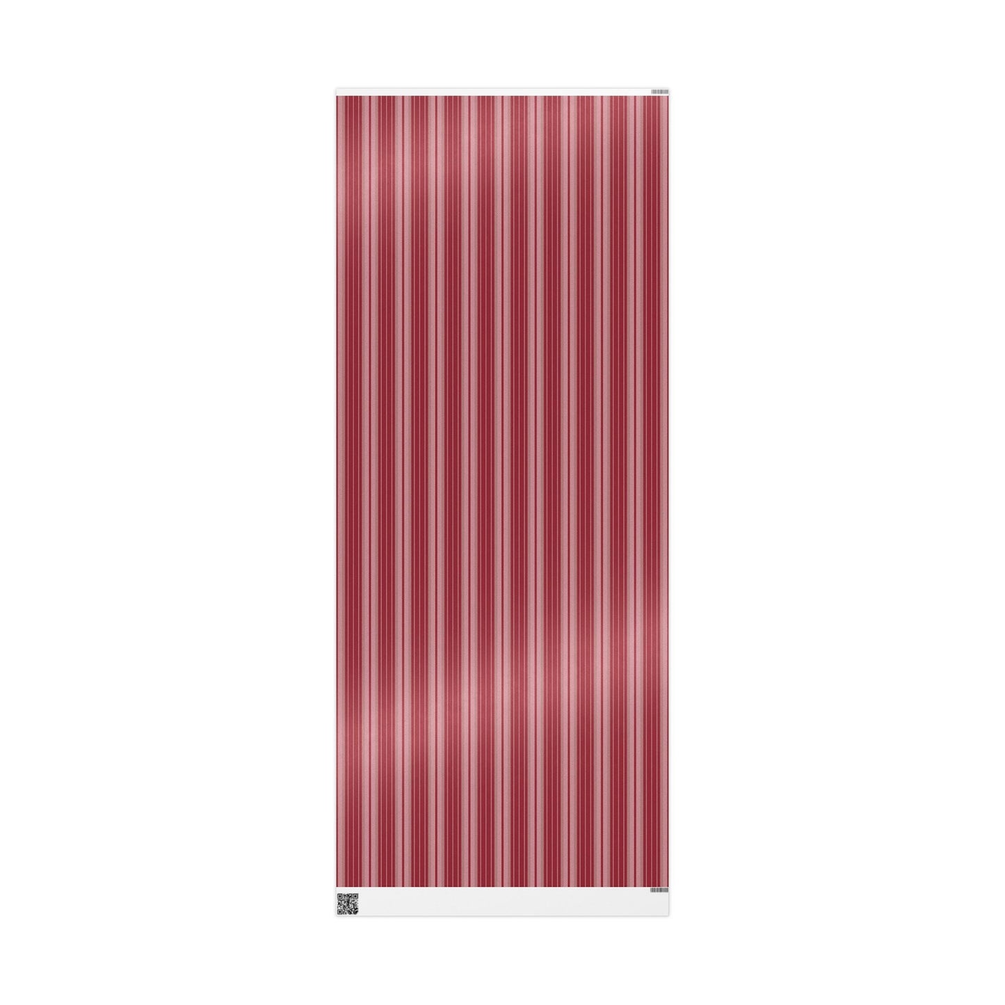 Gift Wrap | Maroon & White | Stripe