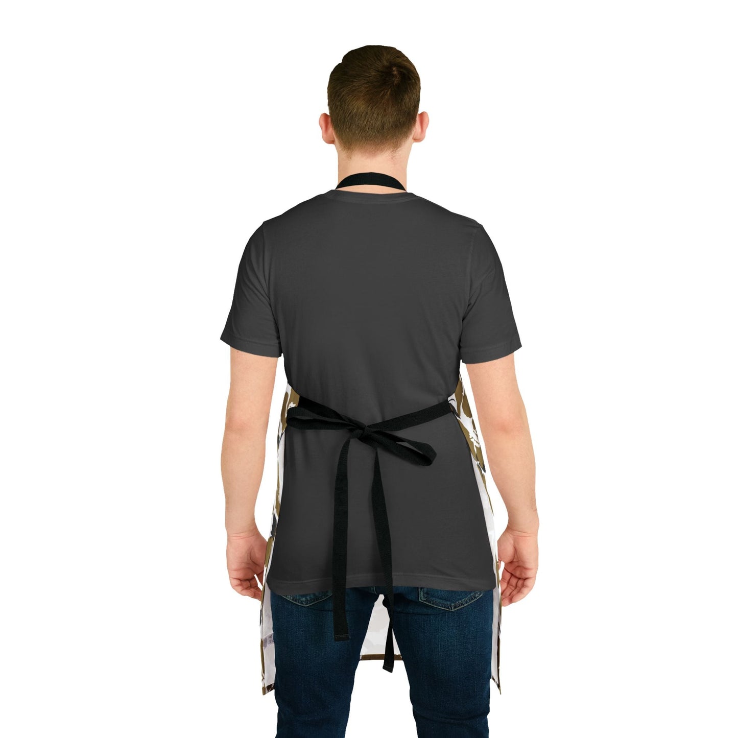 Apron | Black & Gold | Poppy
