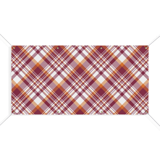 Banner | Maroon & Orange | Tartan