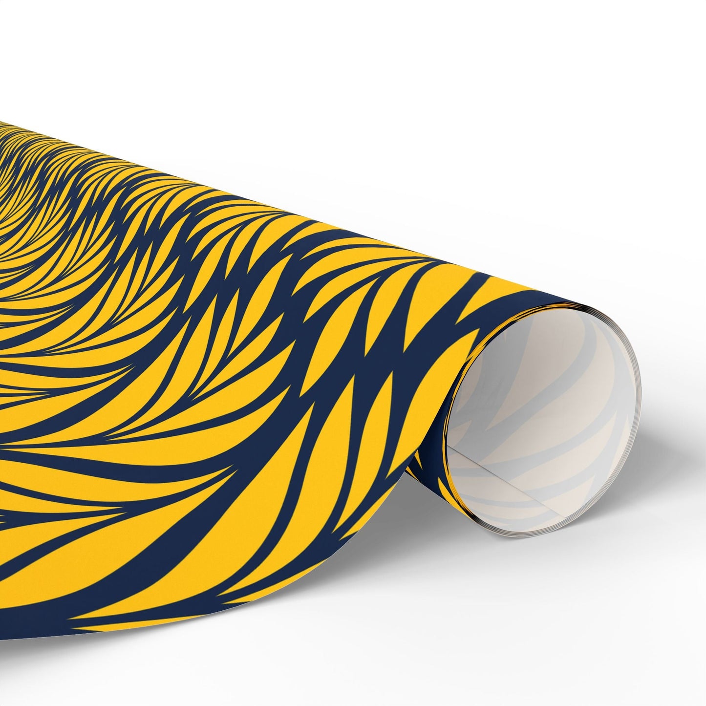 Gift Wrap | Yellow & Blue | Palm