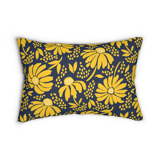 Pillow | Yellow & Blue | Bellis