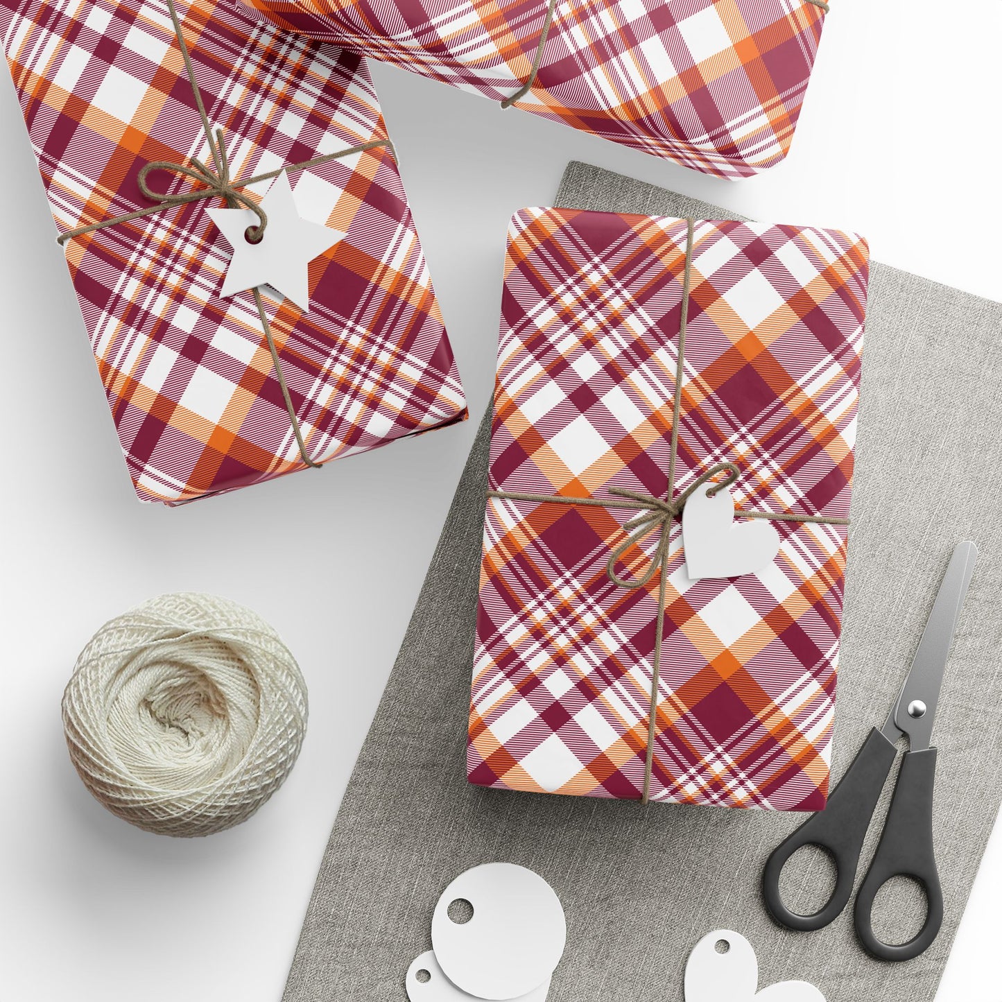 Gift Wrap | Blacksburg, Virginia | Tartan