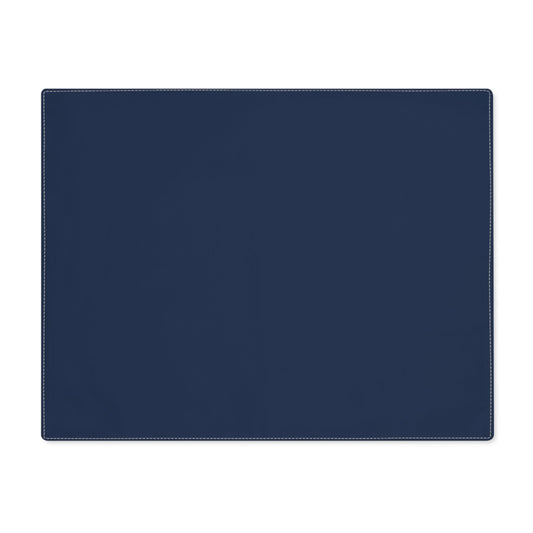 Placemat | Light Blue & White | Dark
