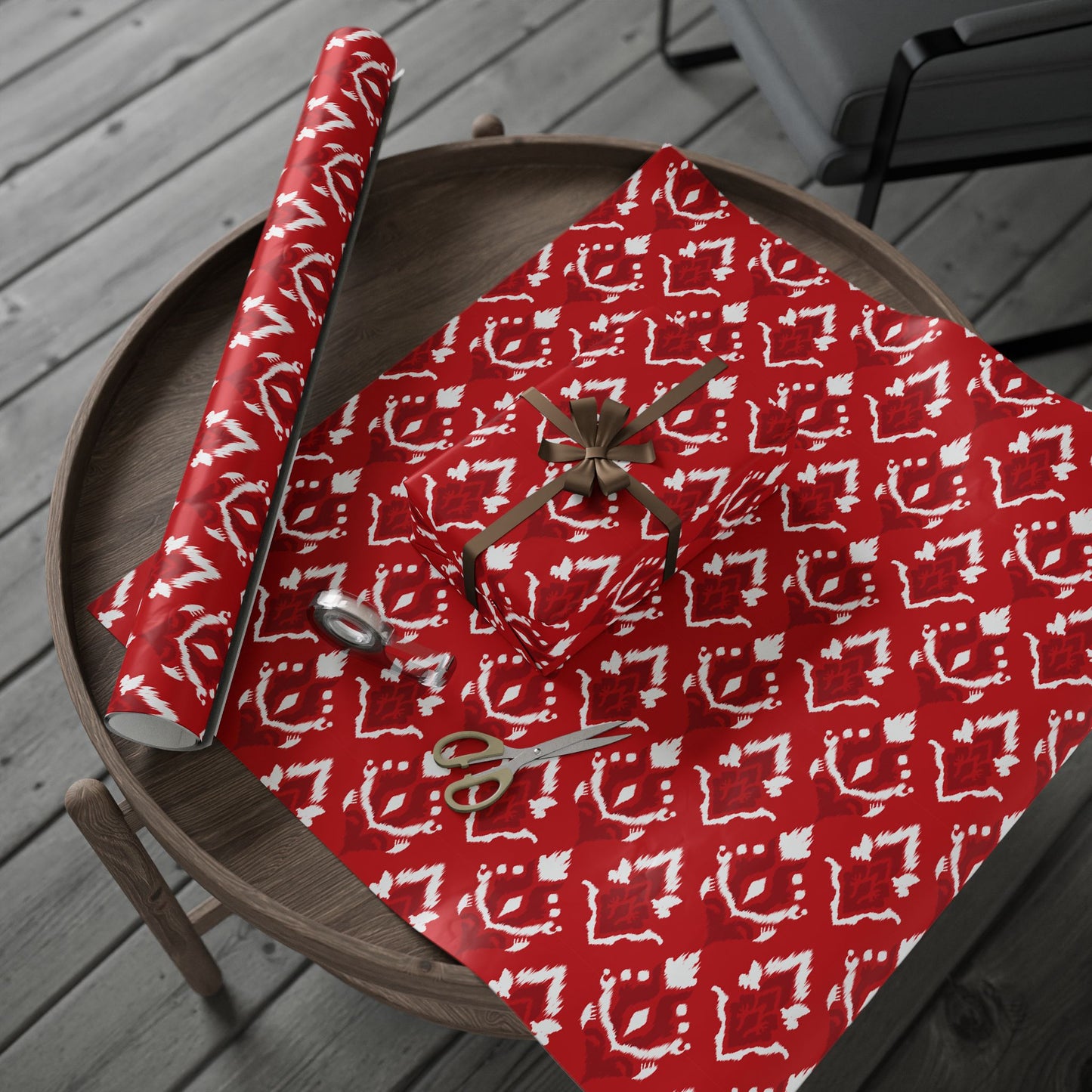 Gift Wrap | Madison, Wisconsin | Ikat