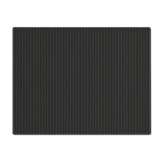 Placemat | Black & Gold | Pinstripe