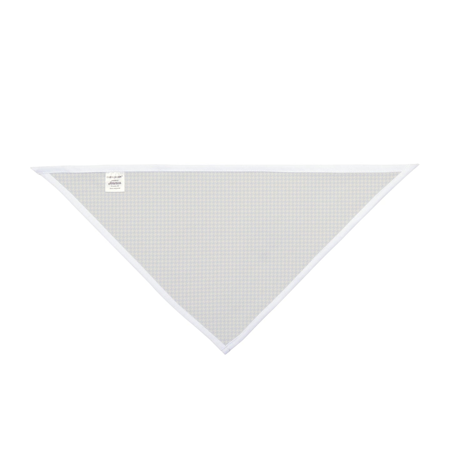 Pet Bandana | Blue & Gold | Houndstooth