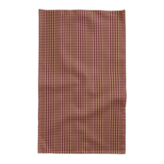 Tablecloth | Maroon & Gold | Tweed