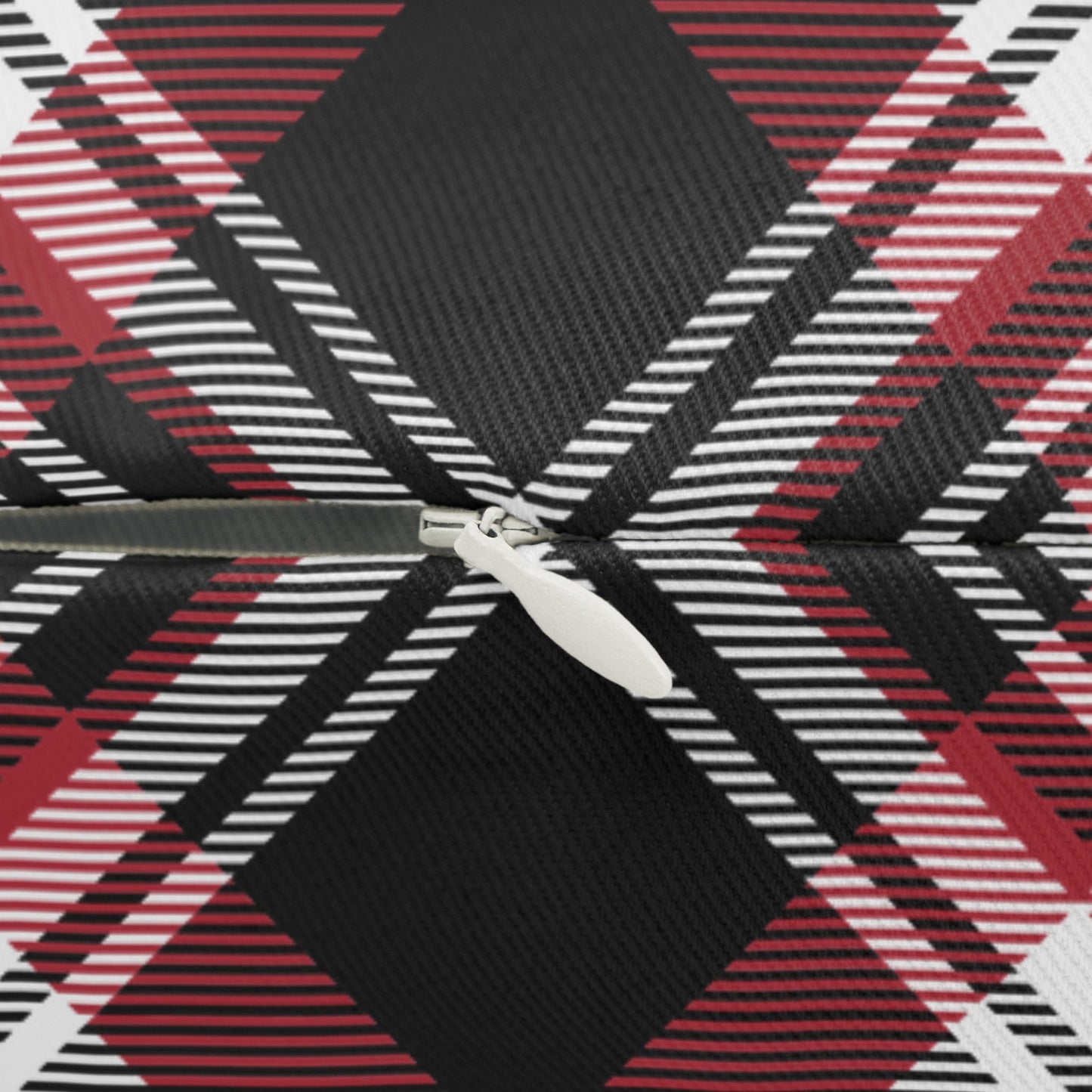 Pillow | Red & Black | Tartan