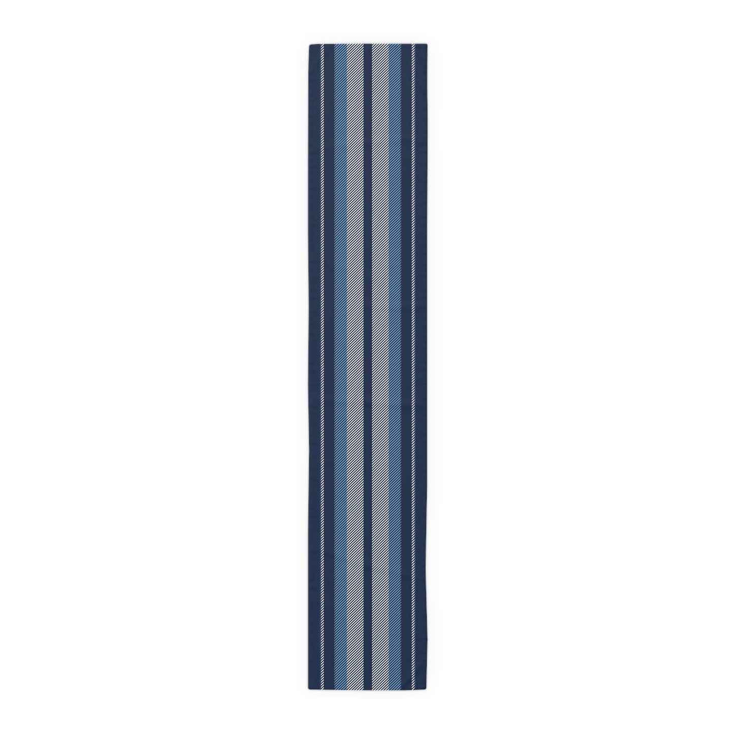 Table Runner | Light Blue & White | Stripe