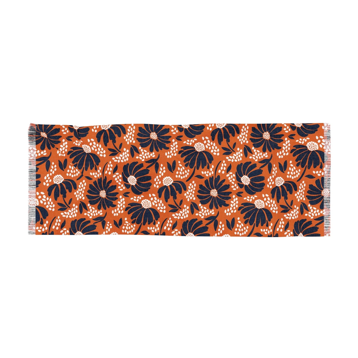Scarf | Orange & Blue | Bellis