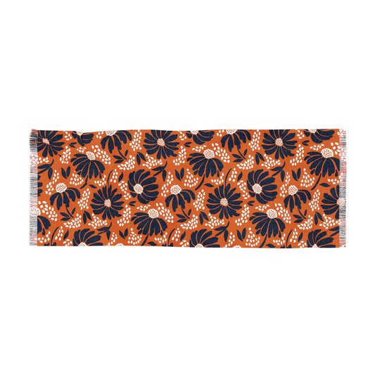 Scarf | Orange & Blue | Bellis