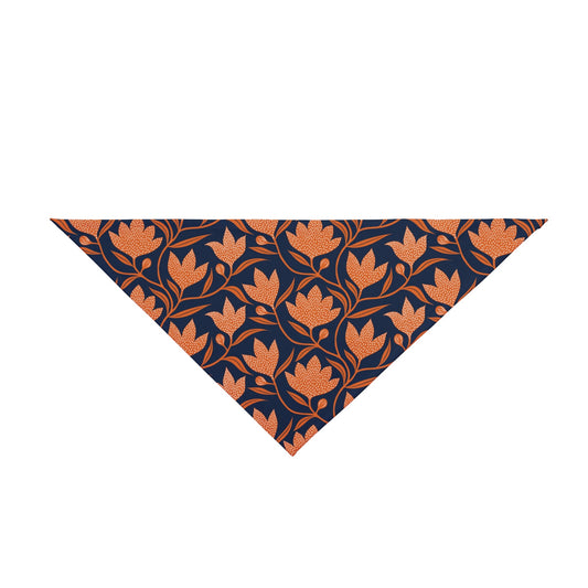 Pet Bandana | Orange & Blue | Magnolia